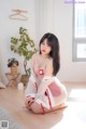 ZIA.Kwon 권지아, [CreamSoda] White Cat Set.01